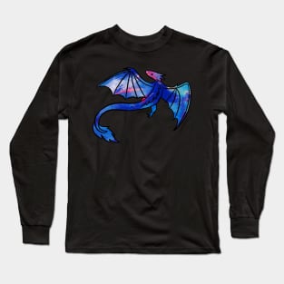 Cute blue dragon Long Sleeve T-Shirt